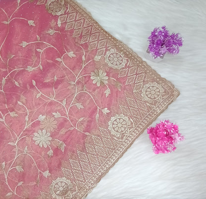 Fancy Work Saree | SSFW285