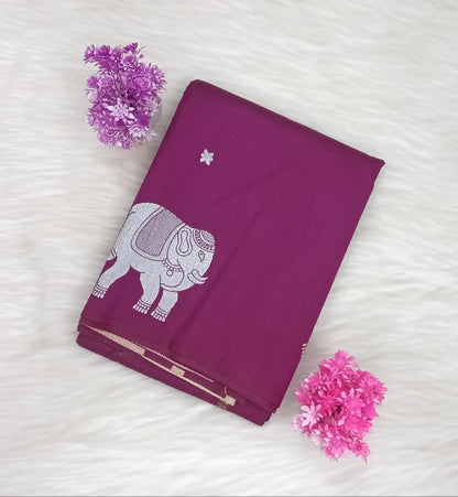 Raw Silk Saree | SSRS287