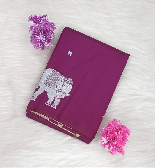 Raw Silk Saree | SSRS287