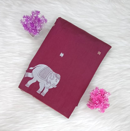 Raw Silk Saree | SSRS287