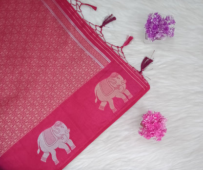 Raw Silk Saree | SSRS287