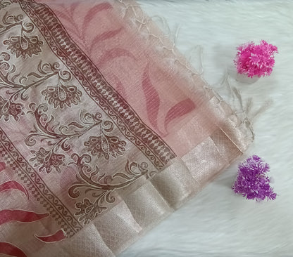 Koto Tissue Fancy Saree | SSKS291