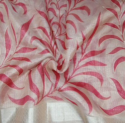 Koto Tissue Fancy Saree | SSKS291