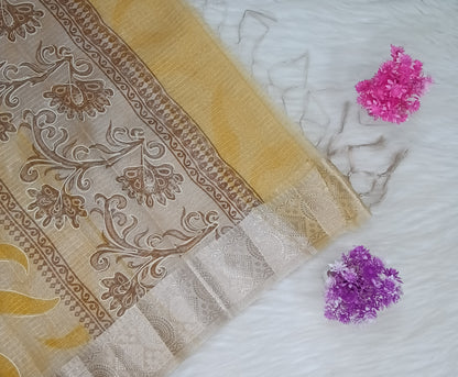 Koto Tissue Fancy Saree | SSKS291