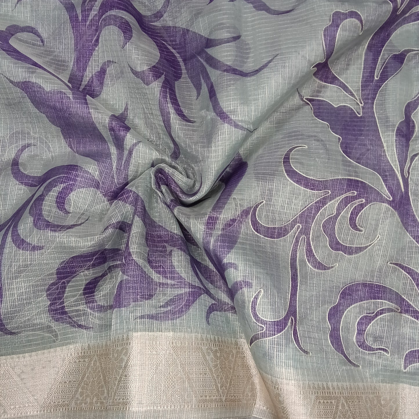 Koto Tissue Fancy Saree | SSKS291