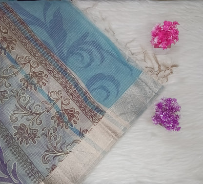 Koto Tissue Fancy Saree | SSKS291