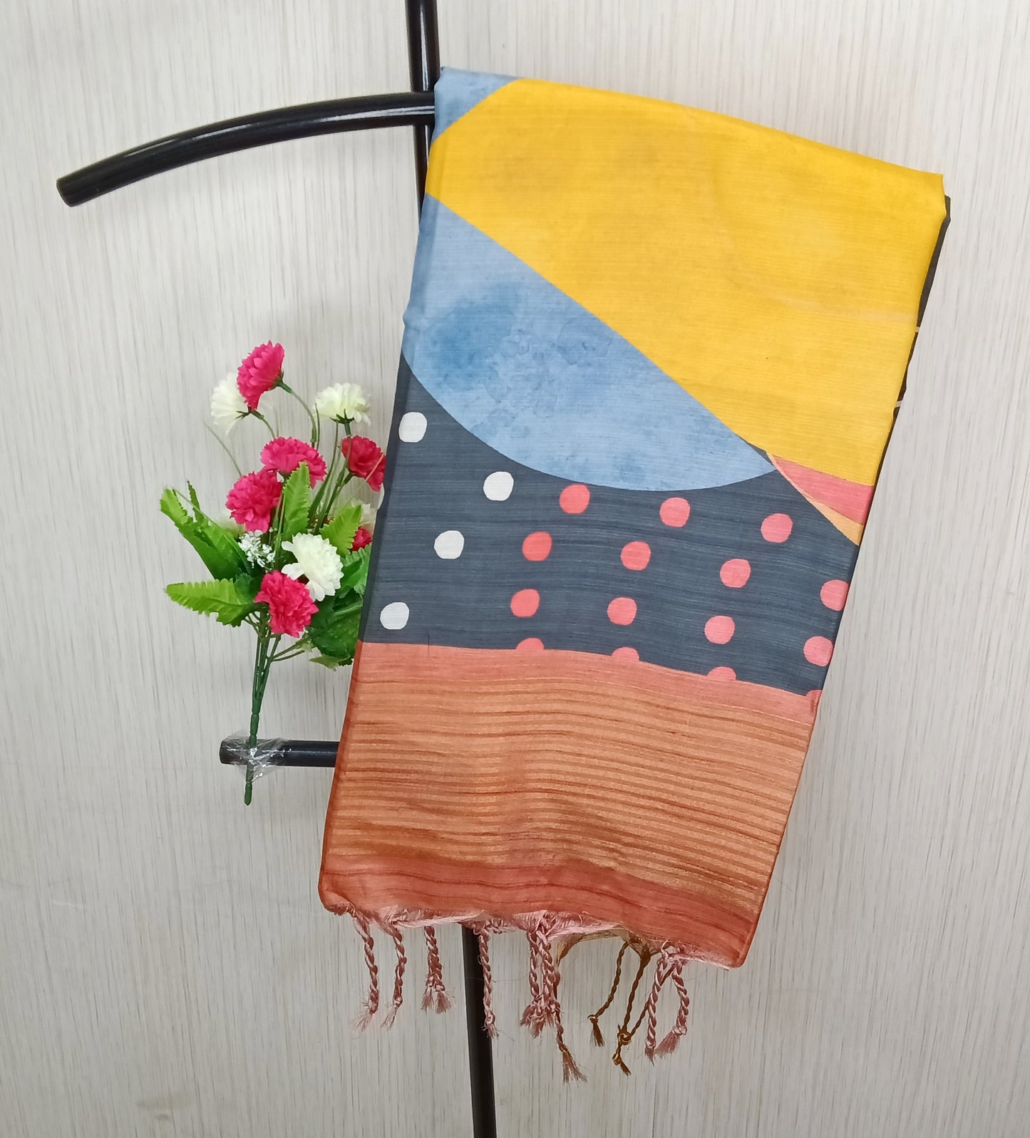 Linen Cotton Saree | SSLC301