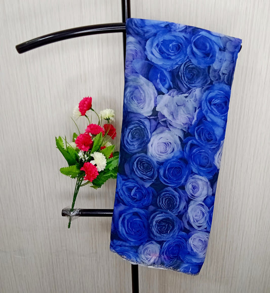 Georgette Floral Silk Saree | SSGF304