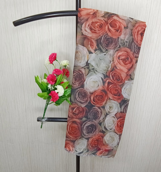 Georgette Floral Silk Saree | SSGF304