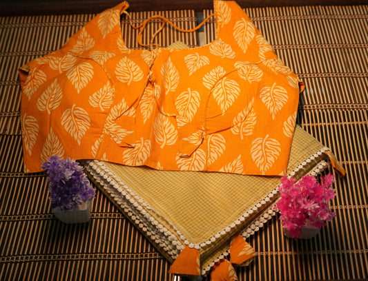 Blouse With Fancy Saree | SSBS207