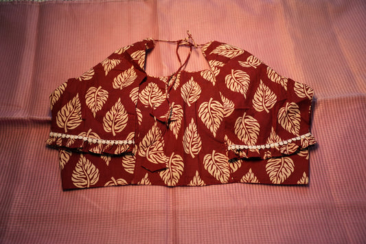 Blouse With Fancy Saree | SSBS207