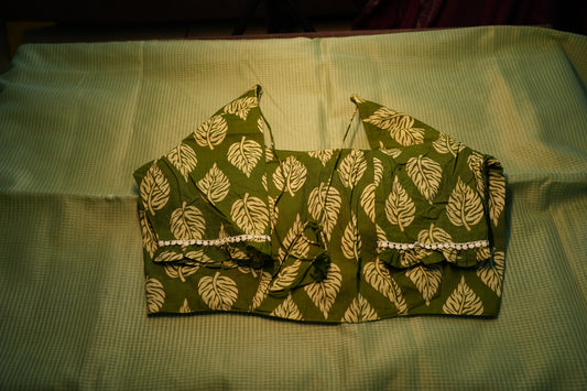 Blouse With Fancy Saree | SSBS207
