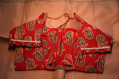 Blouse With Fancy Saree | SSBS207