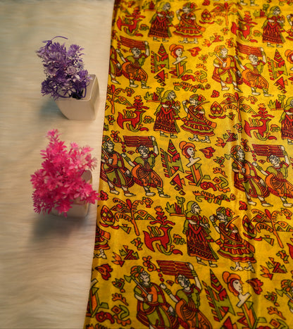 Crepe Silk Saree | SSCS182