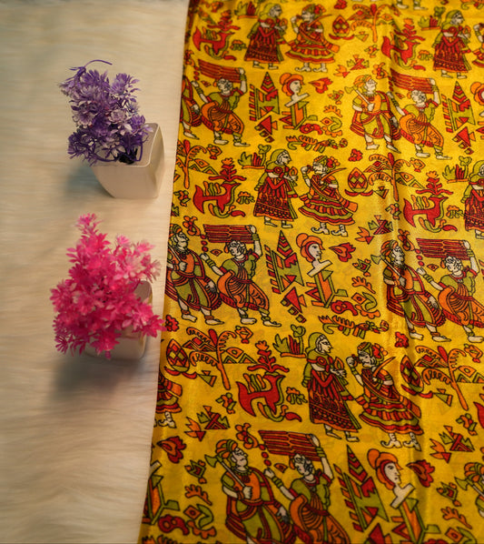 Crepe Silk Saree | SSCS182