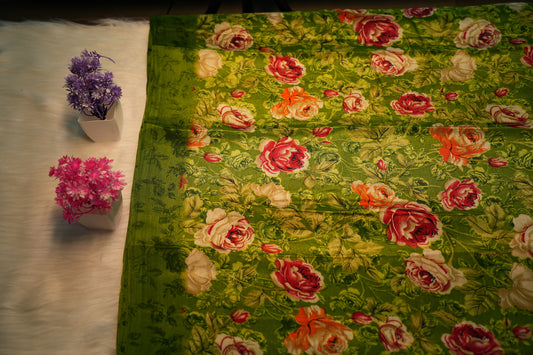 Crepe Silk Saree | SSCS182