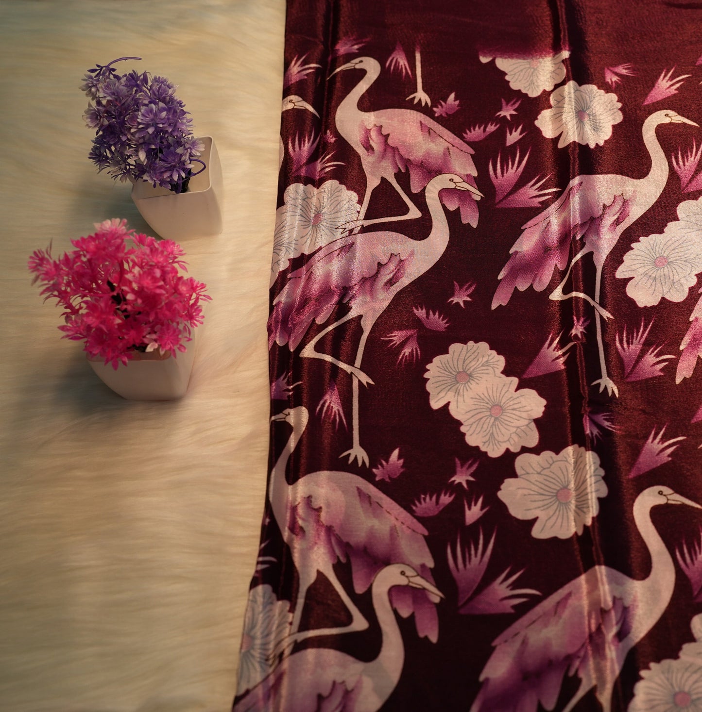 Crepe Silk Saree | SSCS182