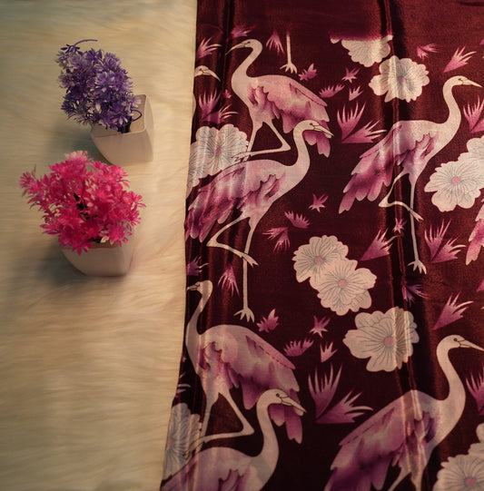 Crepe Silk Saree | SSCS182