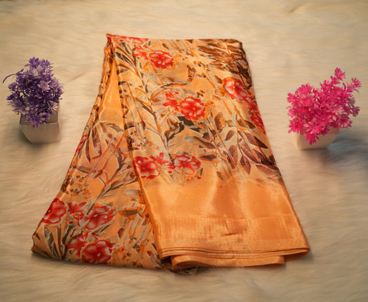 Crepe Silk Saree | SSCS182