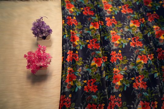 Crepe Silk Saree | SSCS182