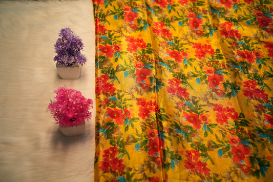 Crepe Silk Saree | SSCS182