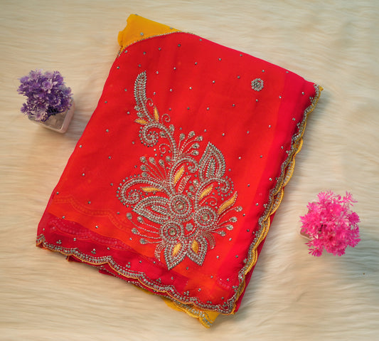 Fancy Stone Saree | SSFS208