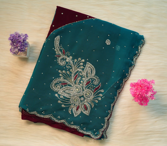 Fancy Stone Saree | SSFS208