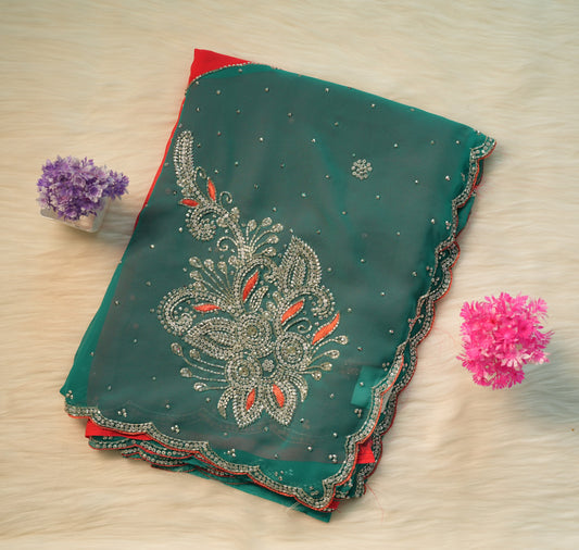 Fancy Stone Saree | SSFS208