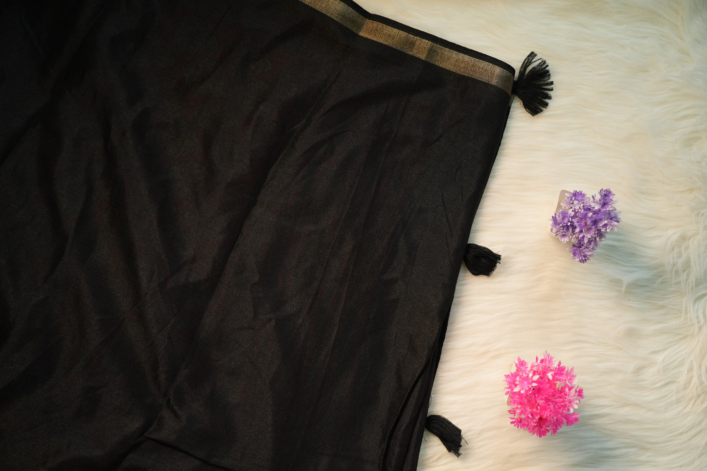 Soft Ajrakh Malai Cotton Saree | SSMC217