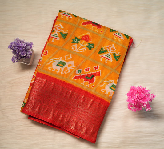 Ikkat Dola Saree | SSDS213