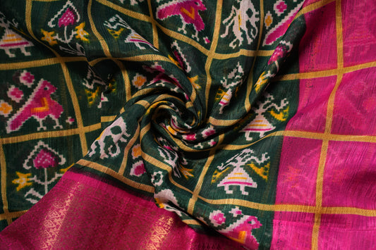 Ikkat Dola Saree | SSDS213
