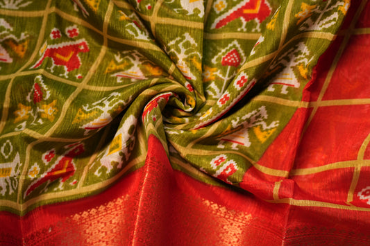 Ikkat Dola Saree | SSDS213