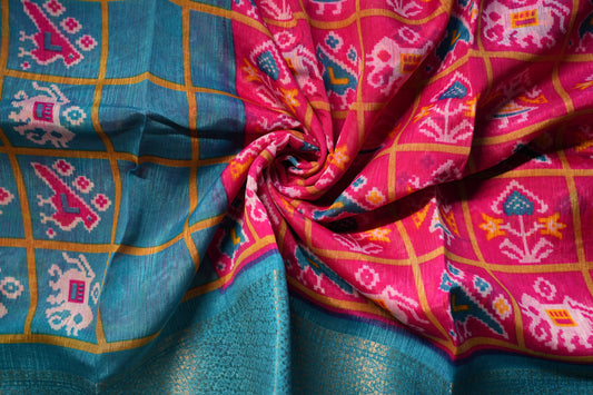 Ikkat Dola Saree | SSDS213