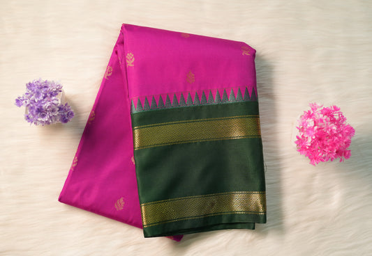 Semi Gadwal Silk Saree | SSGS231