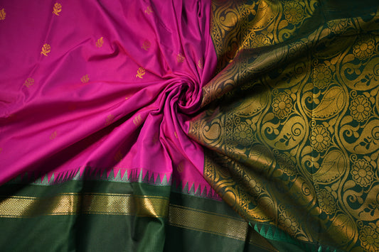 Semi Gadwal Silk Saree | SSGS231
