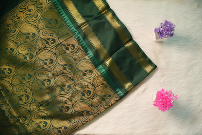 Semi Gadwal Silk Saree | SSGS231