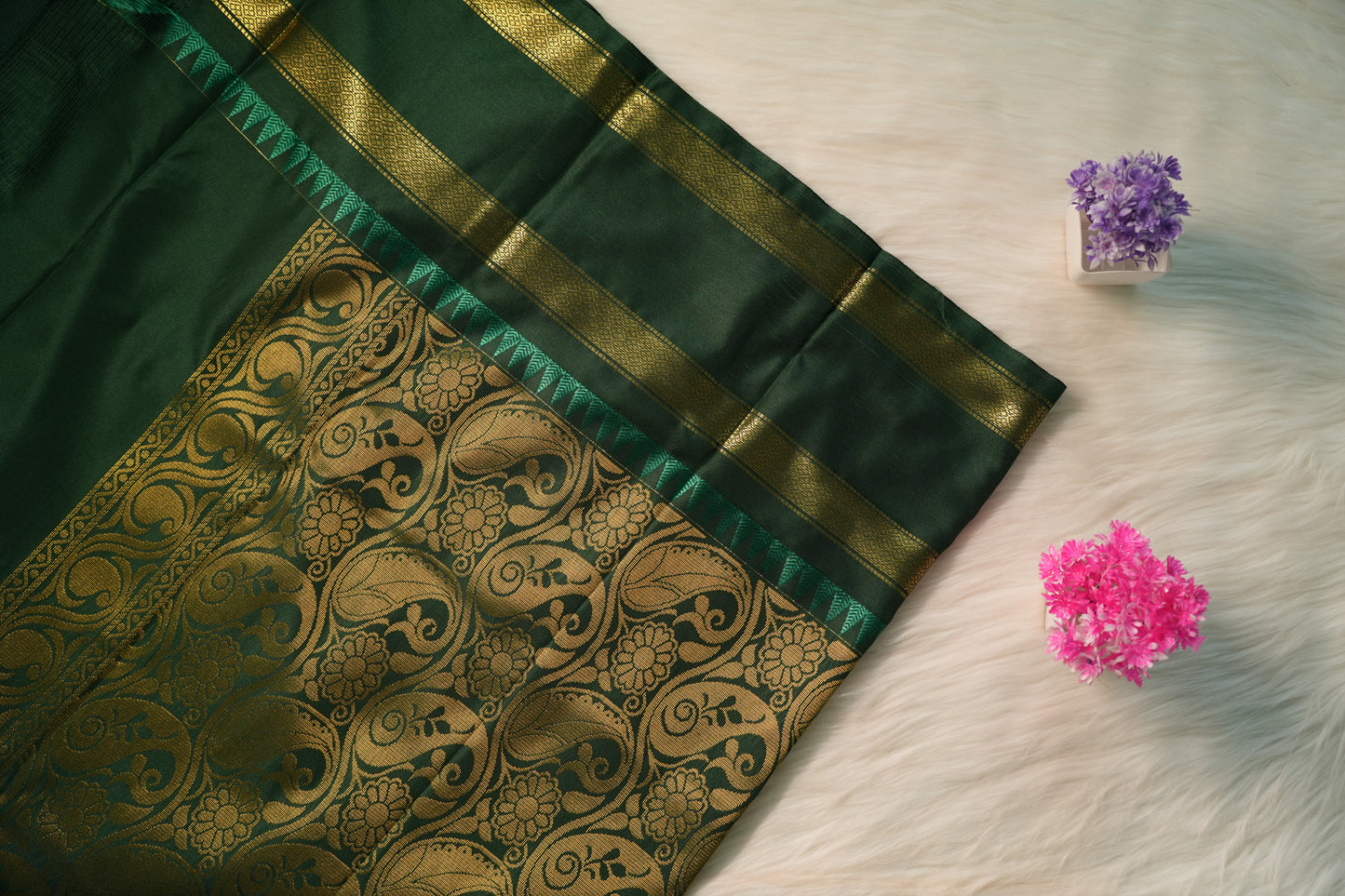 Semi Gadwal Silk Saree | SSGS231