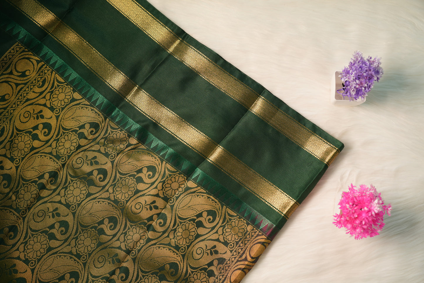 Semi Gadwal Silk Saree | SSGS231