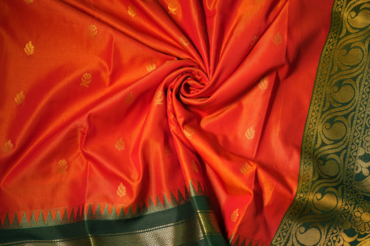 Semi Gadwal Silk Saree | SSGS231