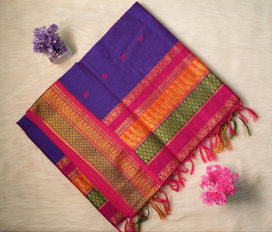 Semi Silk Cotton Saree | SSSC232