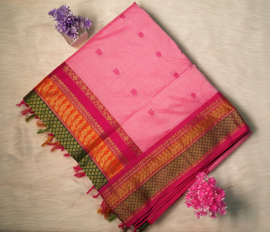 Semi Silk Cotton Saree | SSSC232