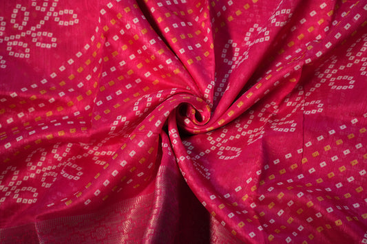 Dobby Border Fancy Flower Design Saree | SSFD225