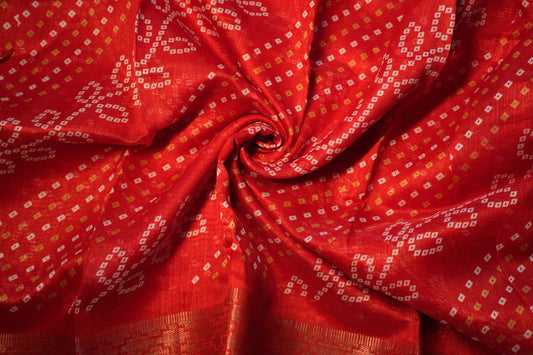 Dobby Border Fancy Flower Design Saree | SSFD225