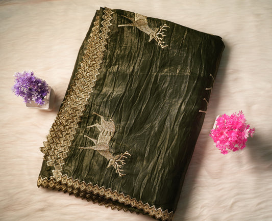 Fancy Deer Saree | SSFD227