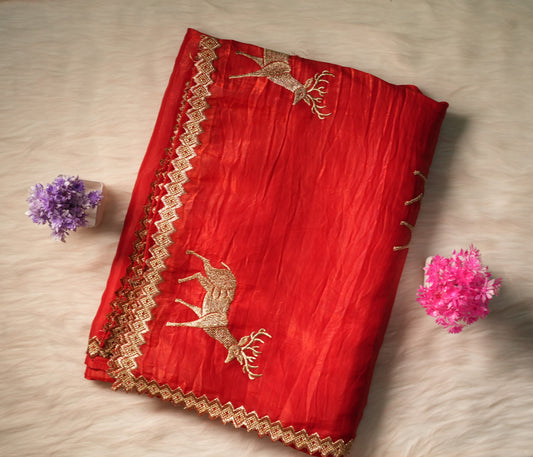 Fancy Deer Saree | SSFD227