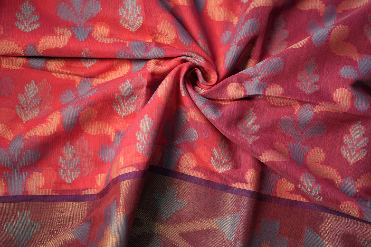 Cotton Ikkat Saree | SSCS233