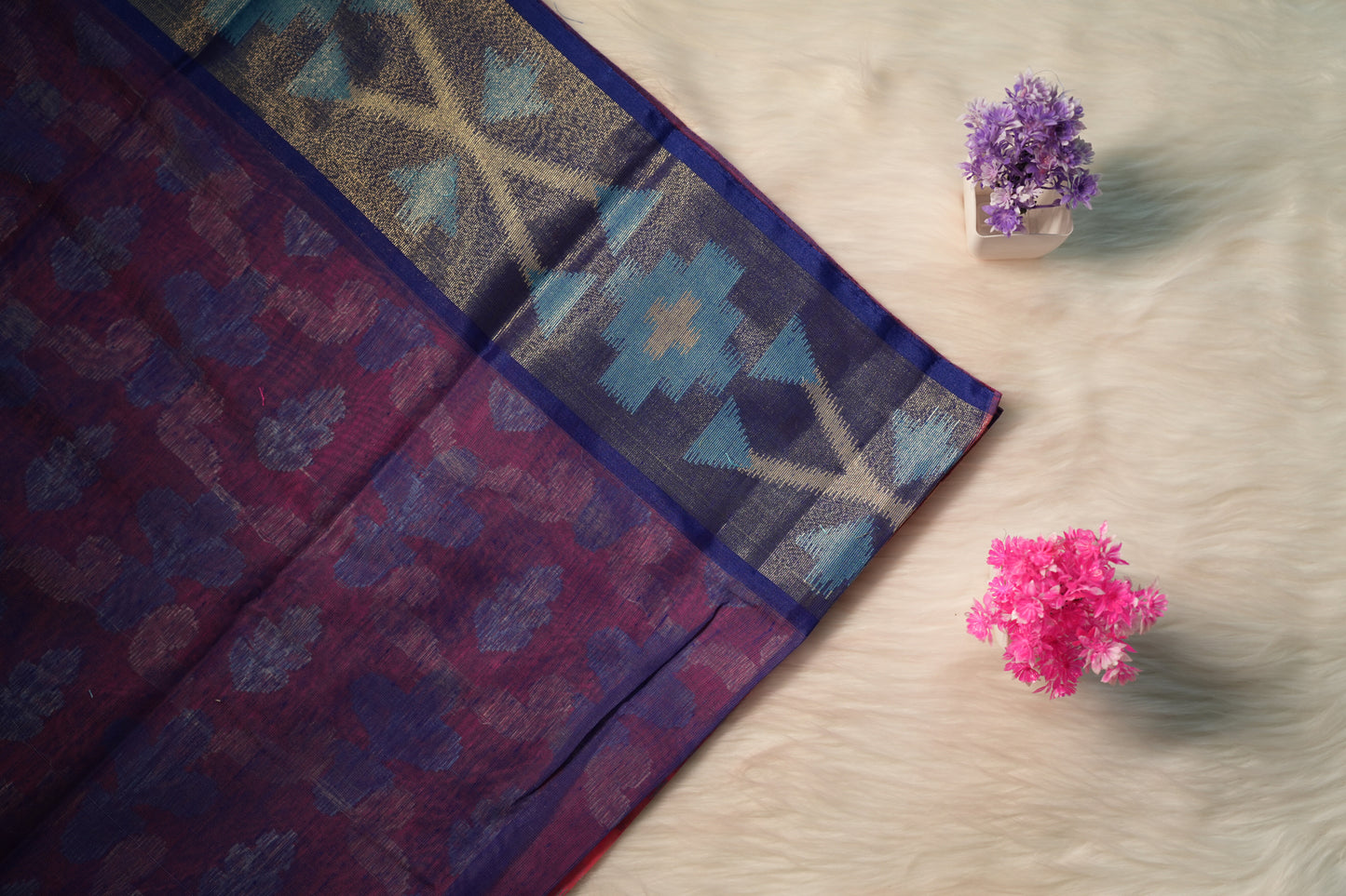 Cotton Ikkat Saree | SSCS233