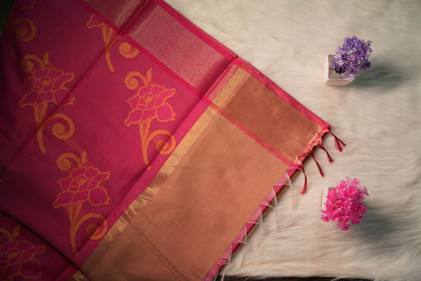 Cotton Ikkat Saree | SSCS233