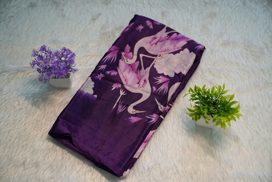 Crepe Silk Saree | SSCS182