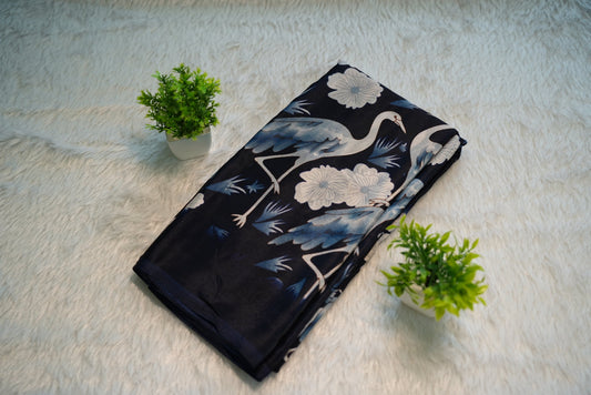 Crepe Silk Saree | SSCS182